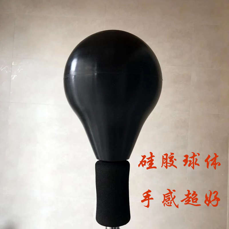 拳击专业训练器材沙袋家用立式实心速度球发泄减压格斗吸盘悬挂