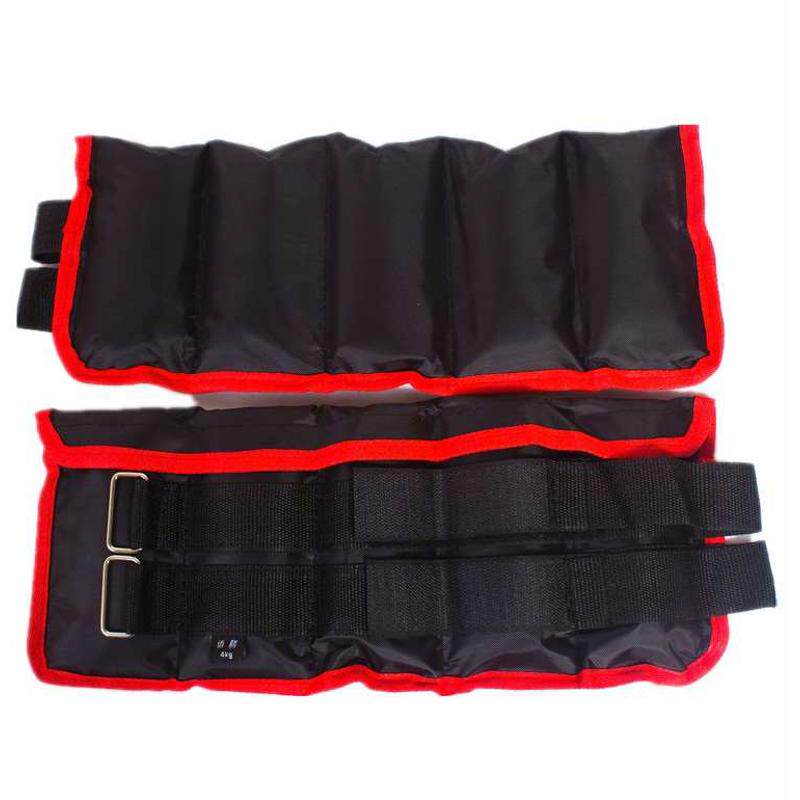 可调重量可拆卸铁砂隐形 绑腿沙袋绑手绑脚沙包负重装备跑步包邮