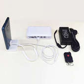 手机防盗报警器展示架一拖六八报警器适用于3.7款 体验台报警充电