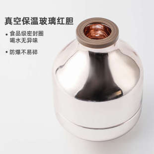 红地球保温壶家用学生办公室泡茶女真空玻璃内胆热水壶宿舍保暖壶