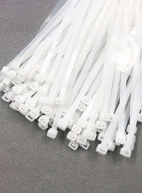 厂家新光尼龙扎带8x350 8*350长35cm足250条塑料自锁电缆扎带捆绑