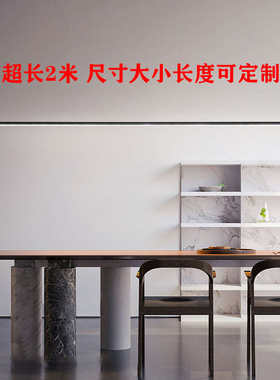 极简餐厅订制一字线条led长条灯办公室吊灯吧台简约岛台设计师灯