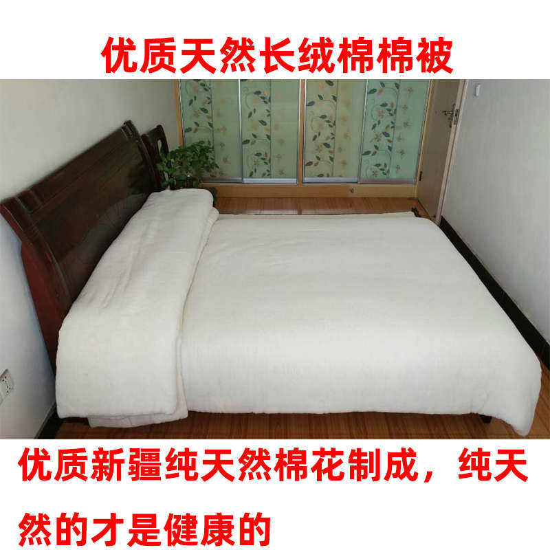 纯棉花被芯手工棉被冬被加厚保暖10斤单人被芯全棉絮老式褥子垫被,床上用品,棉花被,淘宝优惠券,粉丝福利购,淘宝优惠卷