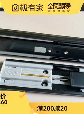 迪森加厚抽屉轨道三节滑轨家用阻尼缓冲导轨静音滚珠滑道反弹滑轨