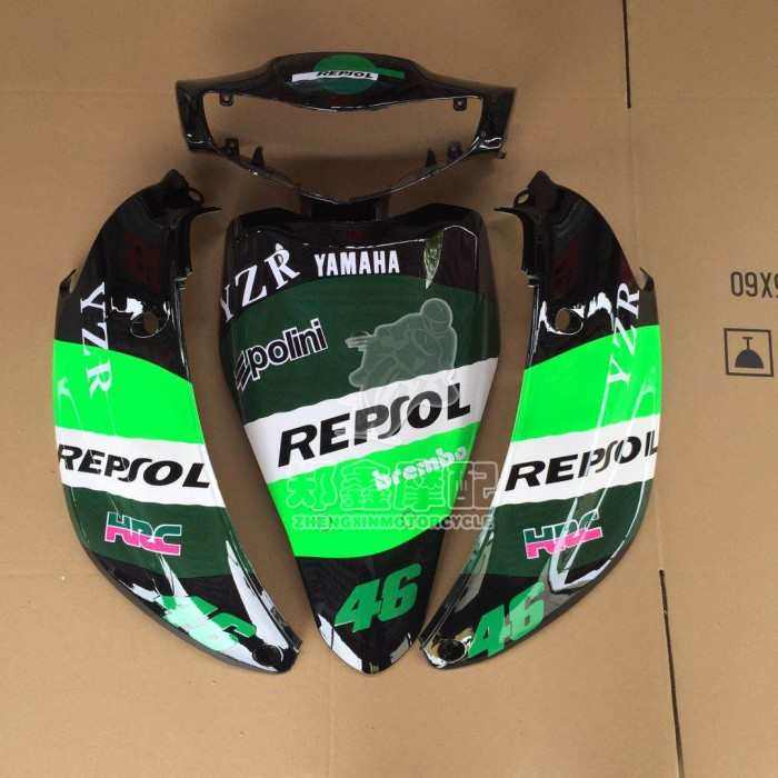 踏板摩托车福喜外壳全套国二国三外壳4件套亮光拉花全车壳,摩托车/装备/配件,摩托车外壳,淘宝优惠券,粉丝福利购,淘宝优惠卷