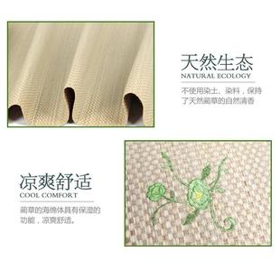 1.5 1.8.2.0米双人床学生 1.35 天然蔺草席可折叠草席蔺草凉席1.2