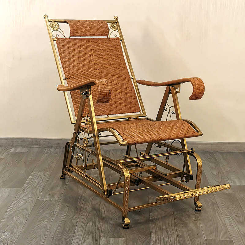 藤椅摇摇椅逍遥老人室内阳台庭院午休睡懒人靠背铁艺凉爽藤编躺椅,住宅家具,摇椅,淘宝优惠券,粉丝福利购,淘宝优惠卷