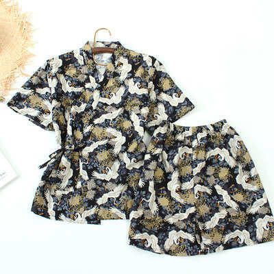 服服开衫情侣女码亲子浴洗浴服高档足儿童大汗道男蒸国风按摩桑拿