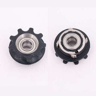 米洛14寸16寸轮组M60L60L50单速齿折叠车轮组9T铝齿钢齿2培林飞轮