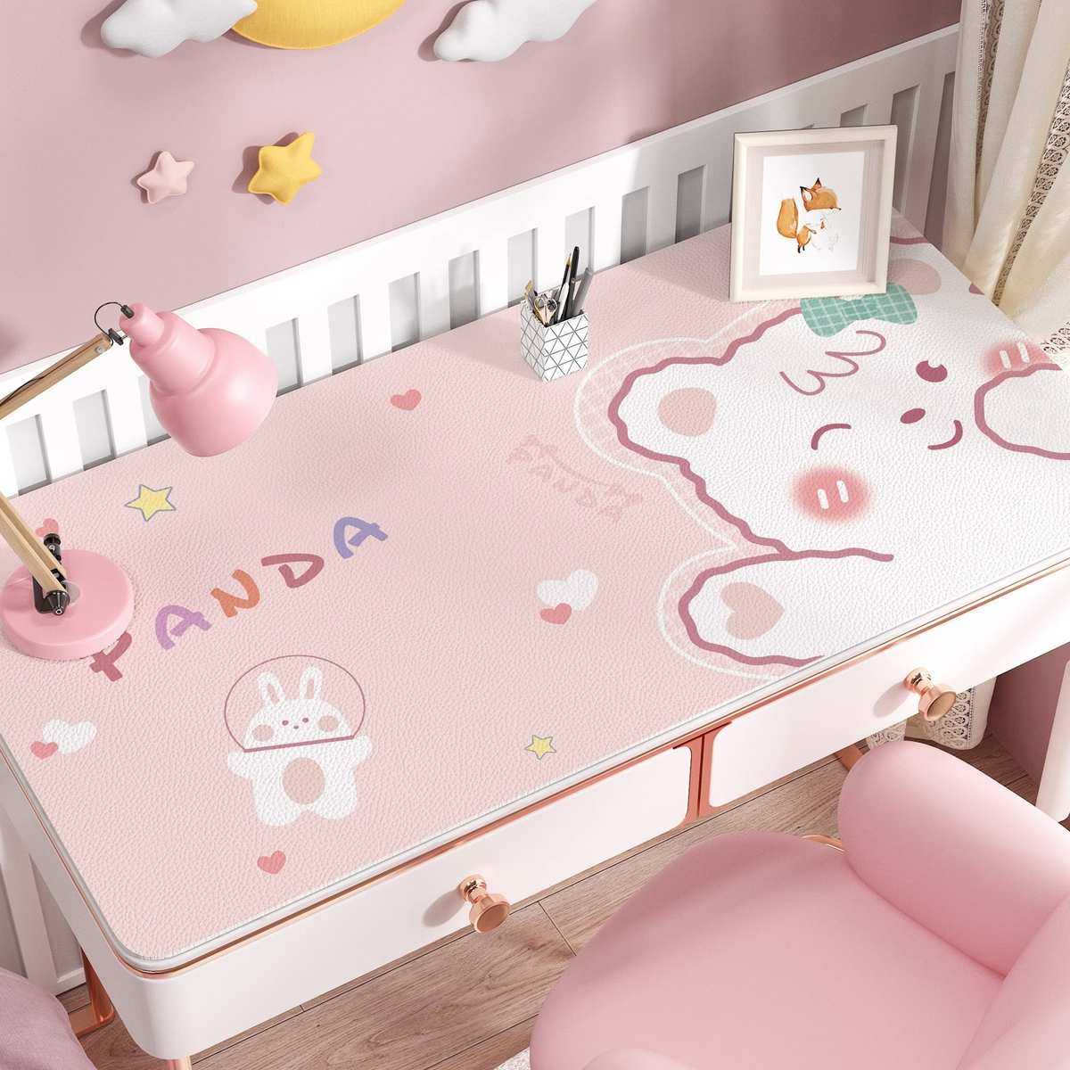 学生书桌垫写字台卡通硅胶桌垫防水防油免洗儿童学习专用课桌桌布,居家布艺,桌布,淘宝优惠券,粉丝福利购,淘宝优惠卷