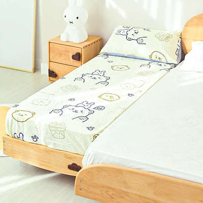 实木榉木拼接床床边加宽床无缝衔子母床侧边儿童床拼床神器平接床