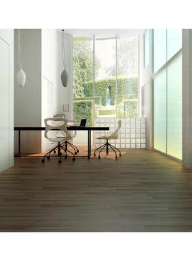 PVC自粘地板片材灰色胶防水自带木纹家用背贴板贴地胶耐磨加厚地