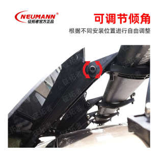 车顶扰流板 汽车导流板 车载行李架框车顶箱横杆挡风板车顶架通用