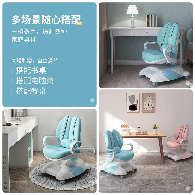 坐得正儿童学习椅坐姿学生座椅矫桌椅升降可姿调节写字椅书小学生
