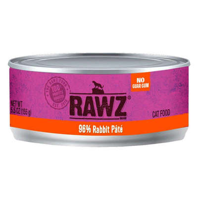美国 RAWZ罗斯 肉酱/肉丝系列●无谷无胶●主食猫罐头 85g/155g