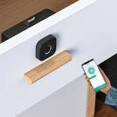 指纹抽屉锁家用单双开柜子柜门锁鞋 柜床头柜衣柜电子锁家具把手锁