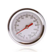 土壤肥料水温测温计 50CM超长探针 高精度 堆肥温度计 食品温度计