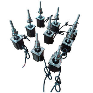 86滚珠丝杆步进电机 2010 1605 1610 1204 丝杆0802