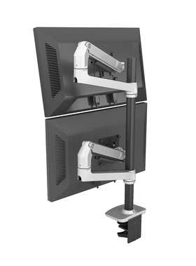 新视纪V6双屏多屏液晶电脑笔记本显示器支架工程上下显示屏挂架