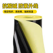 奔亿达黑色特氟龙耐高温胶带加厚宽防粘绝缘隔热纸光滑耐磨防烫防