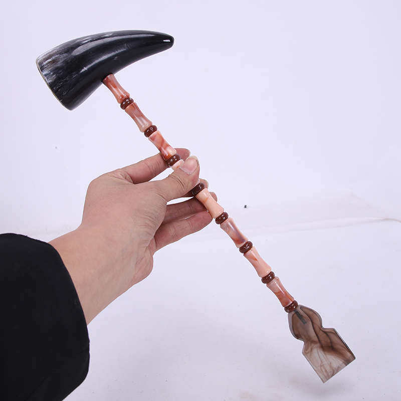 牛角健身锤按摩捶不求人痒痒挠敲打捶背器经络穴位拍打棒家用锤子,个人护理/保健/按摩器材,按摩棒/锤,淘宝优惠券,粉丝福利购,淘宝优惠卷
