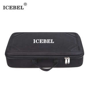 ICEBEL冰筏钓竿包收纳渔具配件硬盒路亚手提箱钓鱼轮短节便携防碰