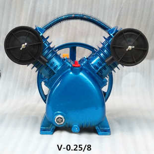 空压机机头配件双缸三缸气泵泵头 三缸头7.5KW高压打气泵缸头总成