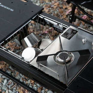 露营igt单元板桌子可拓展模块轻量化铝合金面板炉子可折叠收纳篮