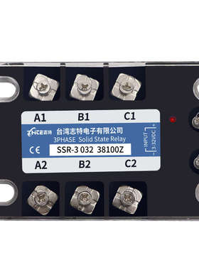 志特三相固态继电器80A3880Z/12V220V380V交流直流032控制SSR-3