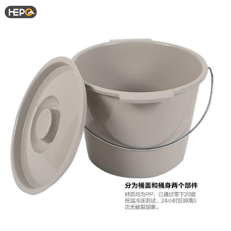 环保加厚老人防异味带盖带提手内桶便盆便桶孕妇坐便椅器配件老年