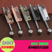 旋转门插销地插锁地插销明装 插销地锁门锁扣弹簧插销大门插销