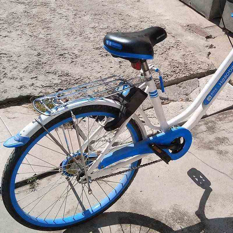 共享单车ofo小黄车小蓝哈罗酷骑后座载人载货铁架24寸自行车尾架,自行车/骑行装备/零配件,货架/尾架,淘宝优惠券,粉丝福利购,淘宝优惠卷