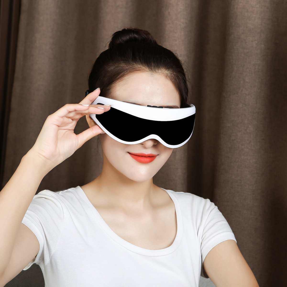 护眼仪器眼部按摩眼睛蓝光电动磁石仪眼保按摩眼罩缓解疲劳眼保姆