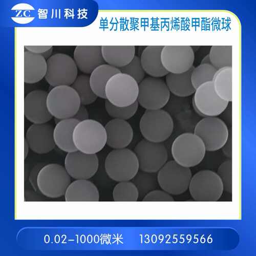 单分散聚甲基丙烯酸甲酯微球  PMMA微球 微塑料（0.05—200微米）