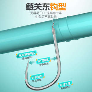 刘志强鲢鳙子线双钩成品新关东青草鱼大物黑坑竞技鲢鳙短子线双钩