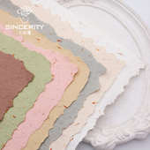 花心思七夕花瓣手撕东巴纸手工复古肌理包装 纸鲜花花束diy包装