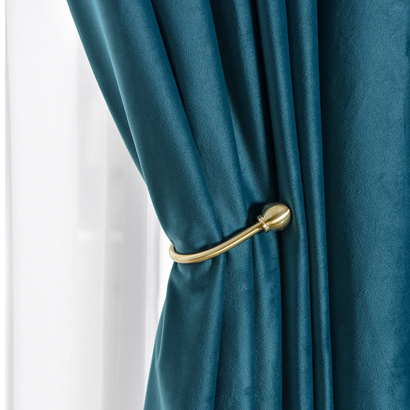 北欧绒布窗帘丝绒加厚遮光布简约现代卧室客厅布帘纱帘飘窗落地窗,居家布艺,定制窗帘,淘宝优惠券,粉丝福利购,淘宝优惠卷