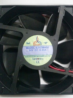 全新正品台湾三巨风机 SJ1238HD2BPL 24V SJ1238HD1BPL 12V 滚珠