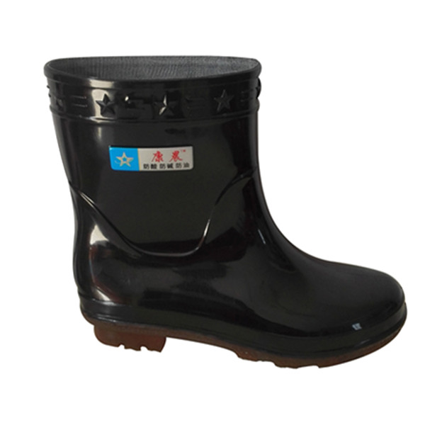 Chaussures - bottes caoutchouc homme pour hiver - semelle tendon - Ref 972345 Image 4
