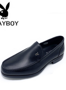 花花公子男鞋春季新款单鞋商务正装皮鞋英伦绅士鞋子PD191282142