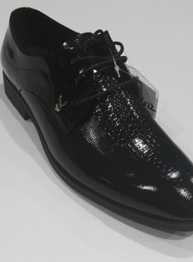 花花公子男鞋男士商务皮鞋真皮婚鞋系带正装皮鞋子301020/ 301022