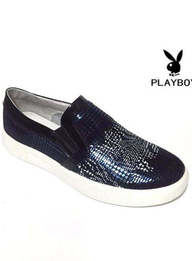 花花公子男鞋韩版潮流休闲板鞋套脚皮鞋子单鞋1711-202389 202390