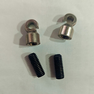 重锤落地钟重锤挂钩下螺丝钟表配件M5M6挂钩螺丝重锤零件螺丝