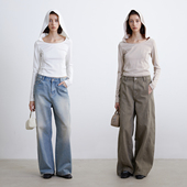 沙丘灵感分割收腰显瘦帽兜上衣百搭修身 KERNEL COSMOS 正肩T恤