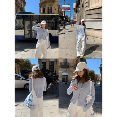 果核宇宙天丝亚麻假两件防晒开衫