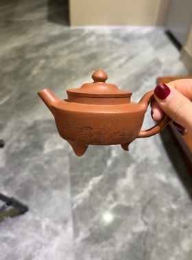 库存福利三足宫灯降坡泥容量160