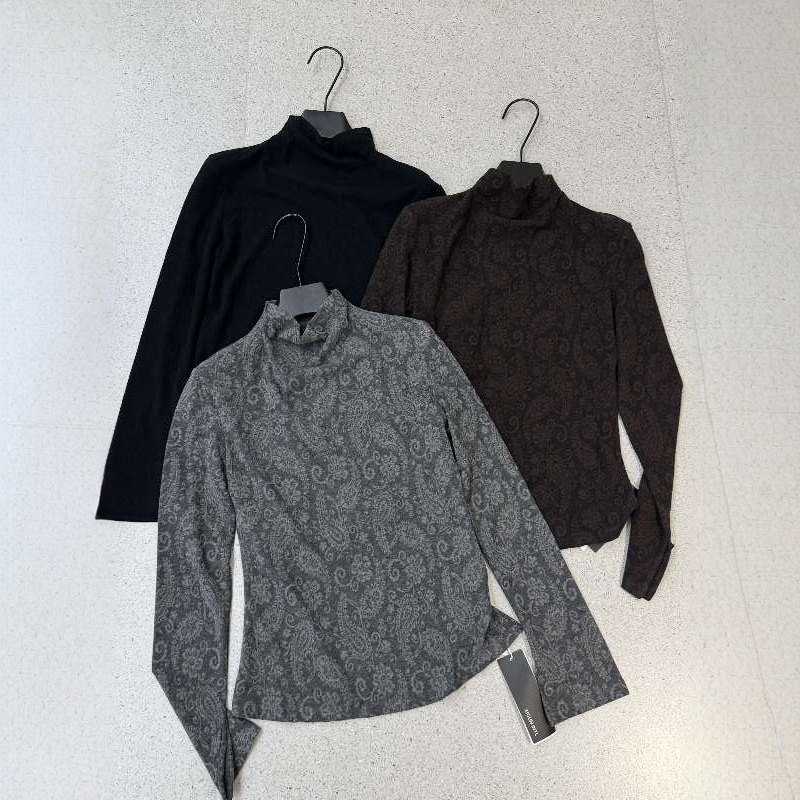 时尚百搭高领修身显瘦打底衫