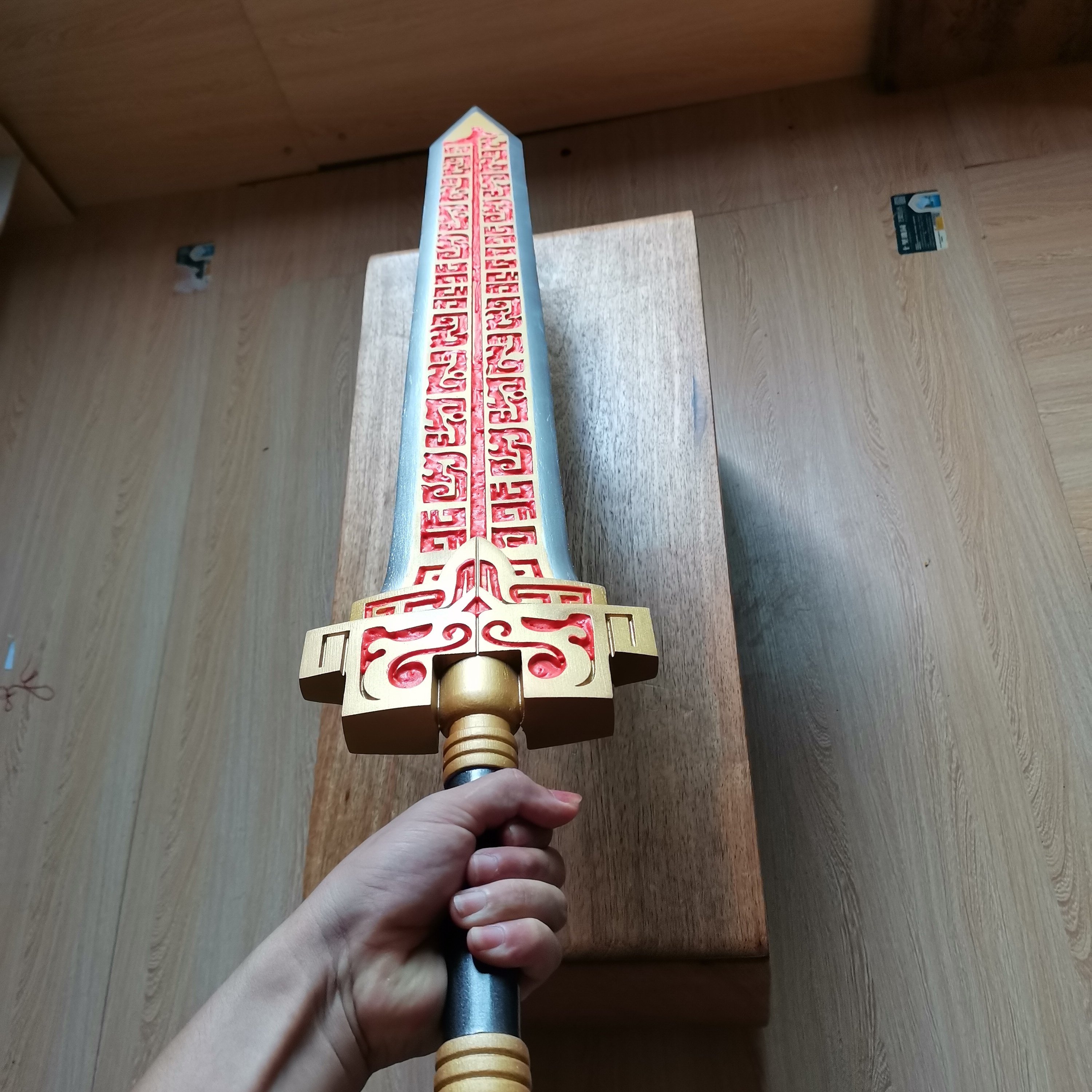 秦时明月 (武庚纪)诛天剑  动漫实物道具  影视道具  可定制