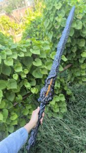 完美世界 荒天帝 石昊 大罗仙剑 大罗剑胚  木质  动漫武器道具