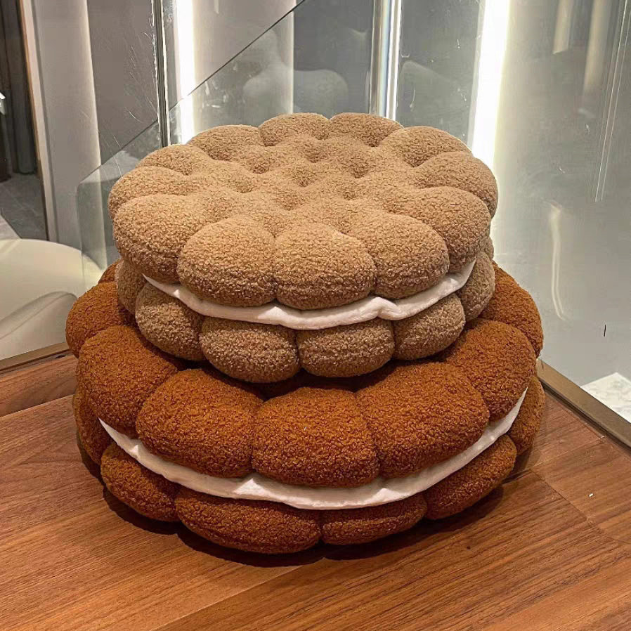 夹心饼干坐垫短毛绒超软超可爱学生少女办公室纯色椅垫飘窗蒲团垫,居家布艺,美臀垫/保健坐垫,淘宝优惠券,粉丝福利购,淘宝优惠卷